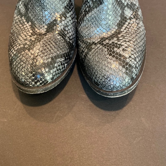 Free People x Vero Cuoio Dakota Over The Knee Snake Boots EU 38.5 Leather - Picture 8 of 15